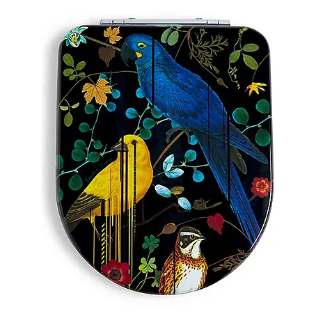 Tohaa Design WC-Sitz Birds Sinfonia Modern-D - Maison Christian Lacroix