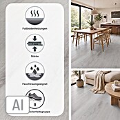 b!design Vinylboden Isocore Inside Chamonix (1.510 x 300 x 7 mm, Landhausdiele)