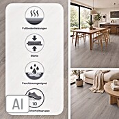 b!design Vinylboden (1.220 x 228 x 4,8 mm, Landhausdiele)