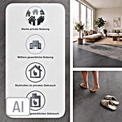 Vinylboden (935 x 465 x 6,5 mm, Steinoptik)