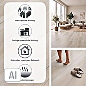 Classen Vinylboden GreenVinyl Sand-Eiche (1.290 x 173 x 3,8 mm, Landhausdiele)