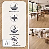 Vinylboden (1.524 x 228 x 6,5 mm, Landhausdiele)