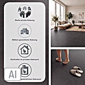 Vinylboden (935 x 465 x 6,5 mm, Steinoptik)