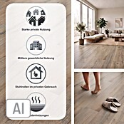 Classen Vinylboden (1.290 x 173 x 4 mm, Landhausdiele)