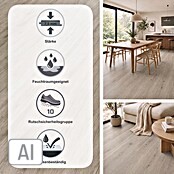 Vinylboden Sly XL Aberdeen Oak (1.510 x 220 x 7,5 mm, Landhausdiele)