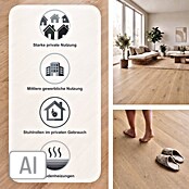 Classen Vinylboden (1.290 x 173 x 4 mm, Landhausdiele)