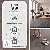 Vinylboden (935 x 465 x 6,5 mm, Steinoptik)