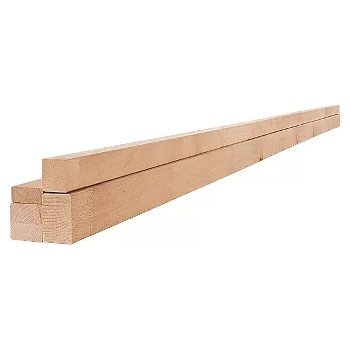 Regalstollen - Buche, 2.500 x 43 x 19 mm