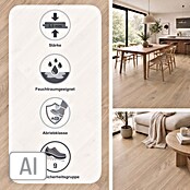 Vinylboden Rigid (Eiche Crema, Landhausdiele, 1 220 x 180 x 3,5 mm) | BAUHAUS