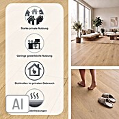 Vinylboden Rigid (Oak Sand, Landhausdiele, 1 220 x 180 x 4 mm) | BAUHAUS