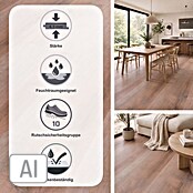 b!design Vinylboden SPC (Western Eiche, Landhausdiele, 1 220 x 182 x 4,3 mm) | BAUHAUS