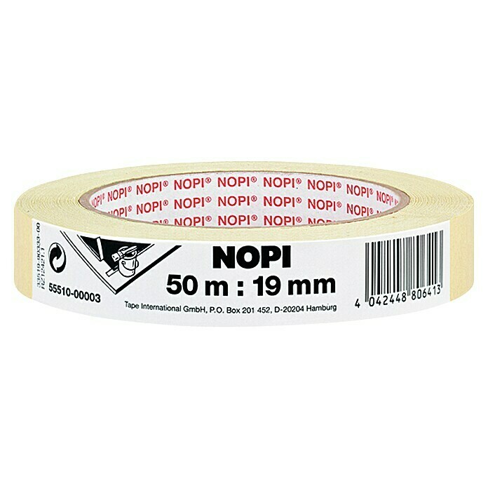 Nopi Flachkreppband (50 m x 19 mm)