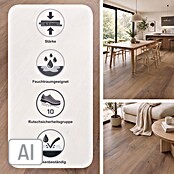 b!design Vinylboden SPC (Cognac Eiche, Landhausdiele, 1 220 x 182 x 4,3 mm) | BAUHAUS