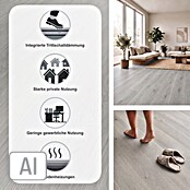 b!design Vinylboden SPC (Eiche Pilatus, Landhausdiele, 1 220 x 182 x 4,3 mm) | BAUHAUS