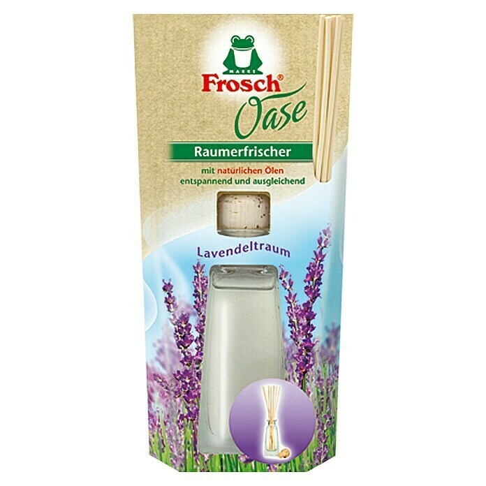Frosch Oase Osvežilec prostora  (Lavandne sanje, 90 ml) | 7168 - Sonstige Reinigung | HHCI - Sonstige Reinigung | HHC - Reinigung | HH - Reinigung | H - Innendeko/Farben | BAUHAUS