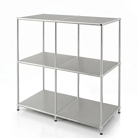 Floordirekt  Metallregal Concept Epure MK-027 - 78 x 40 x 82 cm Grau