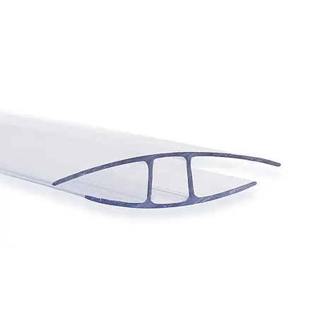 Floordirekt Verbinder Doppelstegplatten H-Profil 121 cm 4 mm