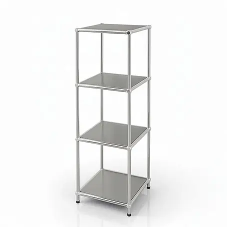 Floordirekt  Metallregal Concept Epure MK-005 - 30 x 30 x 89 cm Grau