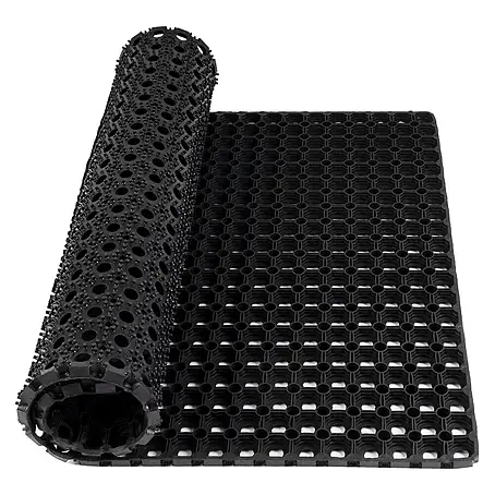 Floordirekt Gummi-Wabenmatte Octo Door - 23 mm Stärke - 80 x 120 cm