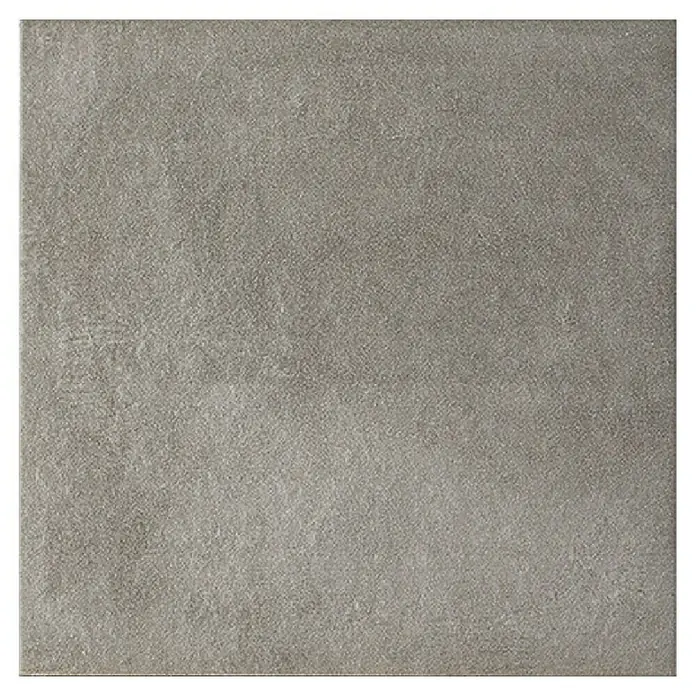 Feinsteinzeugfliese Cemento - 61,5 x 61,5 cm, Grau, Matt - Graue quadratische Fliese mit subtiler Textur, ideal für moderne Innenräume. Ihre neutrale Farbe und Oberfläche sorgen für Eleganz.