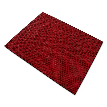 Floordirekt  Antirutschmatte Anti-Slip für Barfußzonen - UV-beständig - Rot - 90 x 50 cm