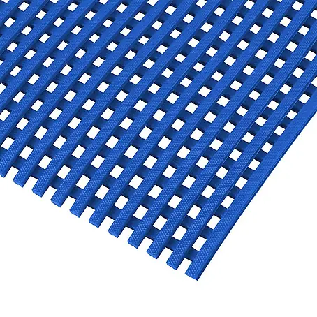 Floordirekt  Antirutschmatte Adria - Arbeitsplatzmatte für Nasszonen - Blau - 120 x 800 cm