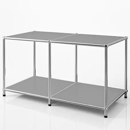 Floordirekt  Metallregal Concept Epure MK-016 - 78 x 40 x 46 cm Grau