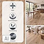 LOGOCLIC Designboden Element Flex (Eiche Elbrusa, Landhausdiele, 1 288 x 239 x 7 mm) | BAUHAUS