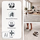 Parador Designboden Modular One (Beton Weiß, Fliese, 853 x 400 x 8 mm) | BAUHAUS