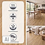 Living by Haro Hydrostar Designboden Eiche Trient Natur (1.282 x 235 x 6,5 mm, Landhausdiele)