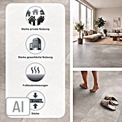 Parador Designboden Modular One (Beton Hellgrau, Fliese, 853 x 400 x 8 mm) | BAUHAUS