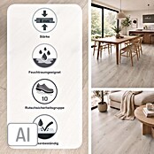 Parador Designboden Modular One (Eiche Urban weiß, Schlossdiele, 2 200 x 235 x 8 mm) | BAUHAUS
