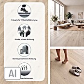 Parador Designboden Modular One (Eiche Urban weiß, Schlossdiele, 2 200 x 235 x 8 mm) | BAUHAUS