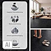 LOGOCLIC Designboden Element Flex (Dark Tile, Fliese, 638 x 322 x 7 mm) | BAUHAUS