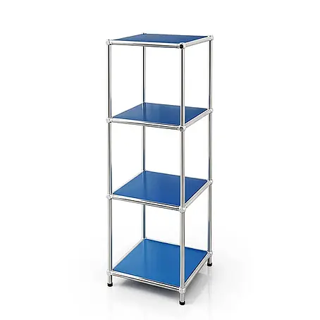 Floordirekt  Metallregal Concept Epure MK-005 - 30 x 30 x 89 cm Blau