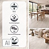 Parador Designboden Modular One (Eiche Nordic weiß, Schlossdiele, 2 200 x 235 x 8 mm) | BAUHAUS