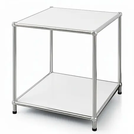 Floordirekt Metallregal Concept Epure MK-012 Weiß 40 x 40 x 46 cm