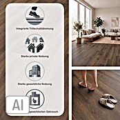 Living by Haro Hydrostar Designboden (Eiche Schokobraun, Landhausdiele, 1 282 x 235 x 6,5 mm) | BAUHAUS