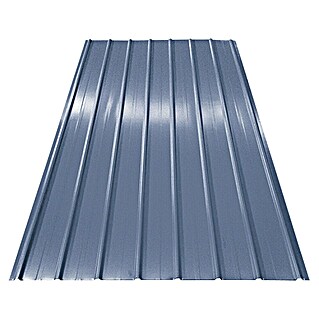 Metdach Dakplaat PP12 (200 cm x 90,6 cm x 0,4 mm, Grijs)