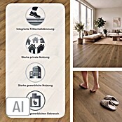 Living by Haro Hydrostar Designboden (Eiche Montana natur, Landhausdiele, 1 282 x 235 x 6,5 mm) | BAUHAUS