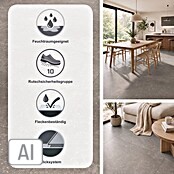 Parador Designboden Modular One (Granit grau, Landhausdiele, 853 x 400 x 8 mm) | BAUHAUS