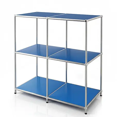 Floordirekt  Metallregal Concept Epure MK-027 - 78 x 40 x 82 cm Blau