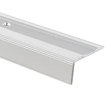 Floordirekt  Treppenkantenprofil Glory 134 cm Silber