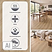 Living by Haro Hydrostar Designboden (Eiche Lucca puro, Landhausdiele, 1 282 x 235 x 6,5 mm) | BAUHAUS