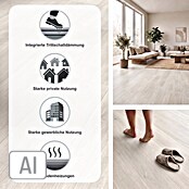 Parador Designboden Modular One (Eiche Nordic weiß, Schlossdiele, 2 200 x 235 x 8 mm) | BAUHAUS