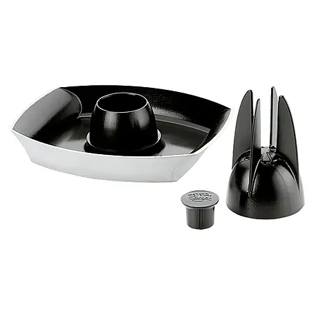 Weber Style Soporte para asar pollos para barbacoa