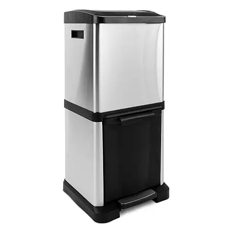 Floordirekt  Standard-Mülleimer Dylan 2 Kammern 34 L