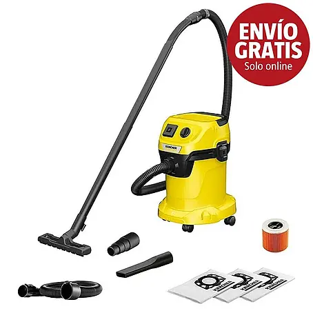 Kärcher  Aspirador en seco y húmedo eléctrico WD 3 P V-17/4/20 Extension