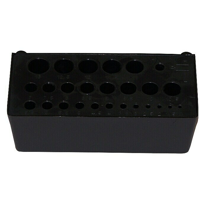 Küpper Caja para brocas 7209 (Específico para: Panel perforado de lámina de acero Küpper, 26 orificios ( 1 - 13 mm))
