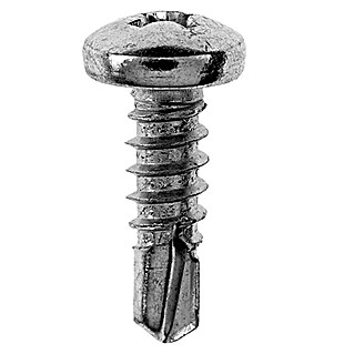 Profi Depot Zelfborende plaatschroef (Ø x l: 4,8 x 19 mm, Verzinkt, 100 st.)